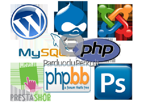 Tinklapiai Joomla, WordPress, Prestashop, Virtuemart