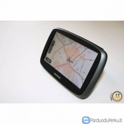 TOMTOM GO 50 LIFETIME 5.0" EKRANAS NAVIGACINĖ SISTEMA AUTOMOBILIAMS NAUDOTA SU NAUJAUSIAIS EUROPOS Ž