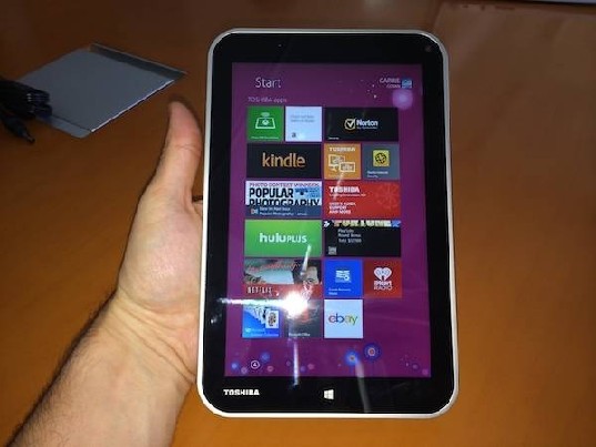 Toshiba Encore 8" planšetė su Windows + komplektas pilnam da