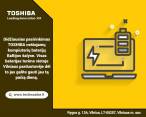 Toshiba nešiojamų kompiuterių baterijos