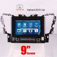 Toyota Alphard 2015 Car DVD Player GPS Radio Stereo camera bluetooth