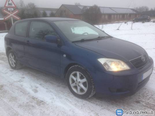 Toyota Corolla, 2.0 l., hečbekas