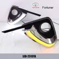 Toyota Fortuner 2015-2016 DRL LED Daytime driving Light upgrade