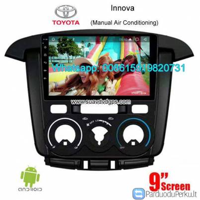 Toyota Innova auto radio GPS android
