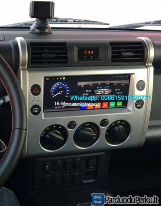 Toyota Landcruiser FJ Car audio radio android GPS navigation camera