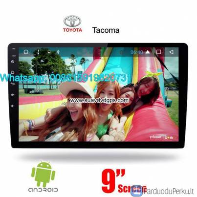 Toyota Tacoma Car audio radio android GPS navigation camera