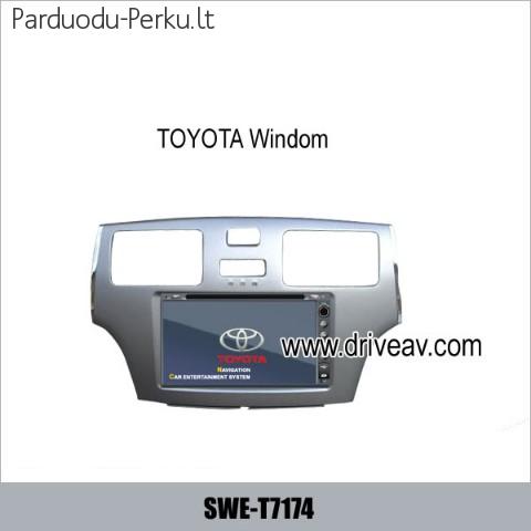 TOYOTA Windom stereofoninis radijas automobilių DVD grotuvas