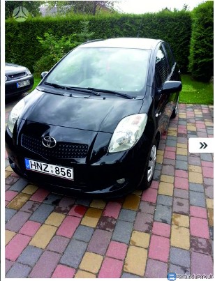 Toyota Yaris, 2008m, 1,4, D4D, juoda