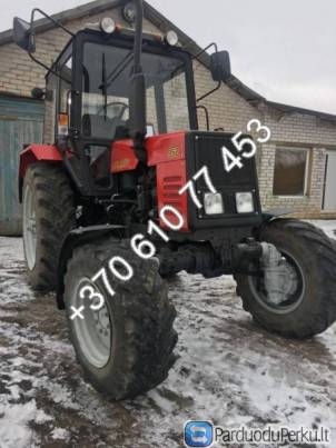 Traktorius MTZ 952 BELARUS, 89 A.G., 4x4, didelė kabina