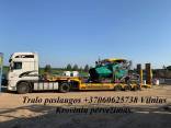 Tralo paslaugos. Krovinių pervežimas +37060625738 Vilnius