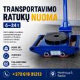 Transportavimo ratukų nuoma Šiauliuose