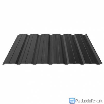 Trapecinis profilis TZ-18, 0,5mm, lakštas 1135 x 2500mm, pilka RAL7016, ruda RAL8019 (Kaina m2)