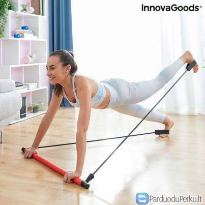 Treniruoklis su elastinėmis juostomis