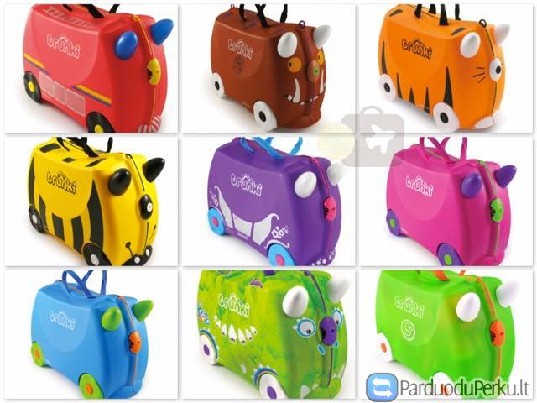 TRUNKI LAGAMINAI  VAIKAMS