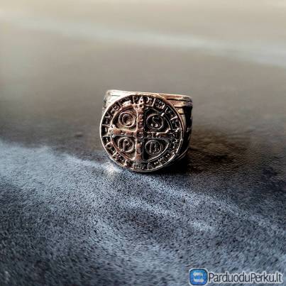 Unikalus Kryžiaus Žiedas už 18€ – Atsiimk Šiandien Kaune!