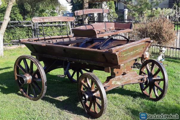 Unikalus senovinis vežimas - "brička"