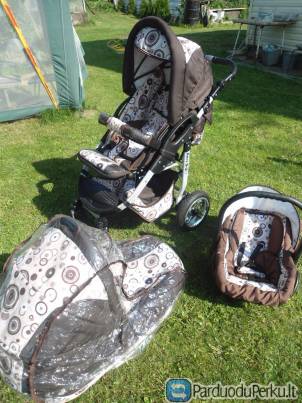 Universalus 3 dalių vežimėlis ARTE 3x3