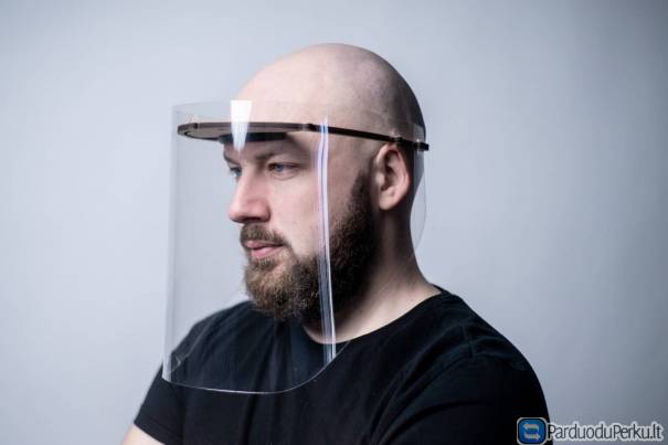 Universalus apsauginis veido skydelis