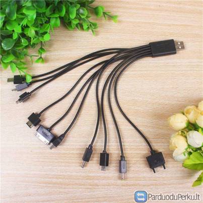 Universalus USB adapteris „10 viename“