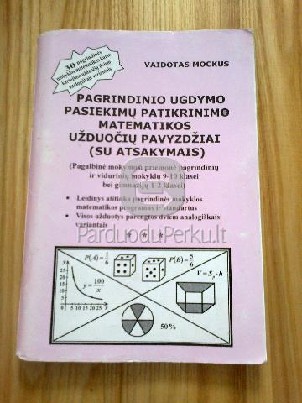 Vaidotas Mockus. Matematikos užduotys 9-10 kl.