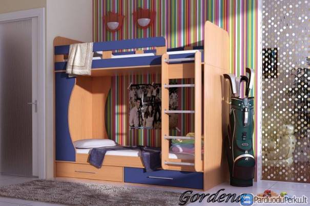 Vaikų kambario baldai.Baldų dizainas,projektavimas ir gamyba