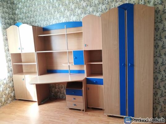 Vaikiškų/ paauglių baldų komplektas