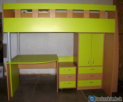 VAIKIŠKA DVIAUKŠTĖ LOVA - NAUJA !!! 299 €  Akcijaaa