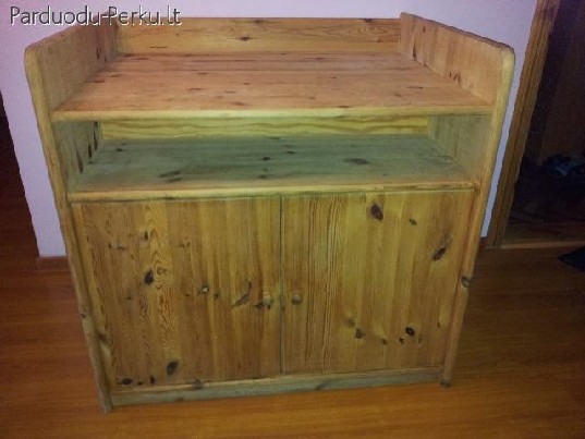 Vaikiska lova + vystymo stalas-spintele