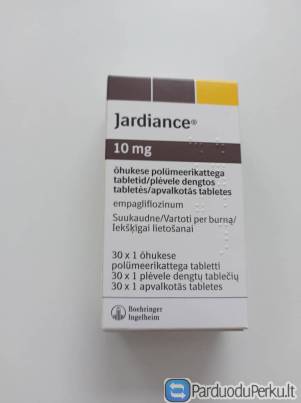 Vaistas Jardiance 10 mg