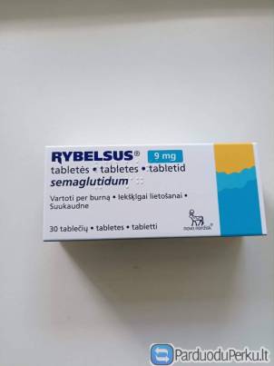 Vaistas Rybelsus 9 mg liko 1-dėžutė