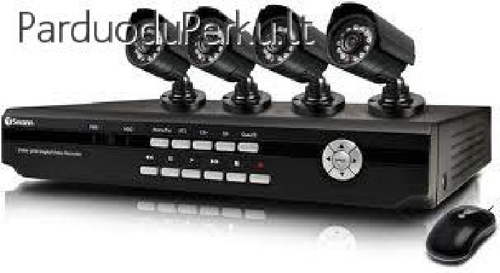 slaptos Vaizdo stebėjimo kameros