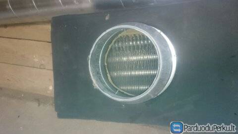 Vandeninis kanalinis šildytuvas vėdinimo sistemai