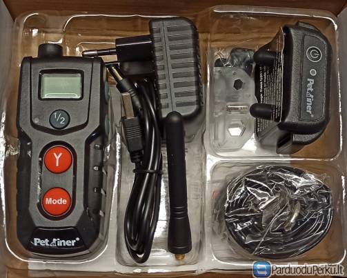 Vandeniui atsparus, pakraunamas dresūros antkaklis