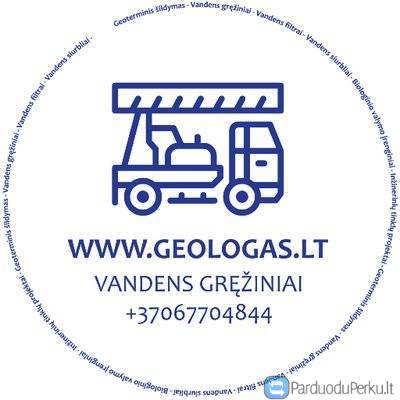 Vandens gręžiniai, arteziniai gręžiniai - geologas.lt