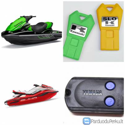 Vandens motociklu raktai raktu gamyba yamaha kawasaki