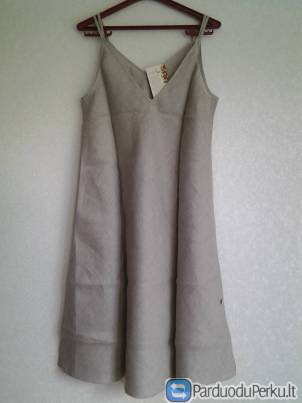 Vardinė lininė suknelė