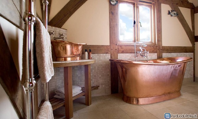 Varinė, retro, klasikinė vonia Bateu