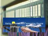 vartu automatikos remontas Kaune