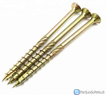 Varžtai, medsraigčiai, medvaržčiai, vinys, kampai