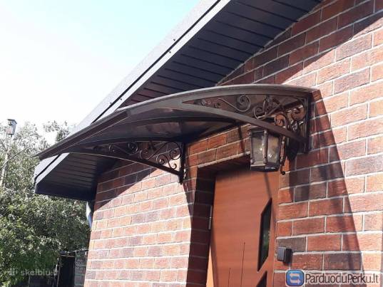 Verandų stiklinimas. Aliuminio stoginės!