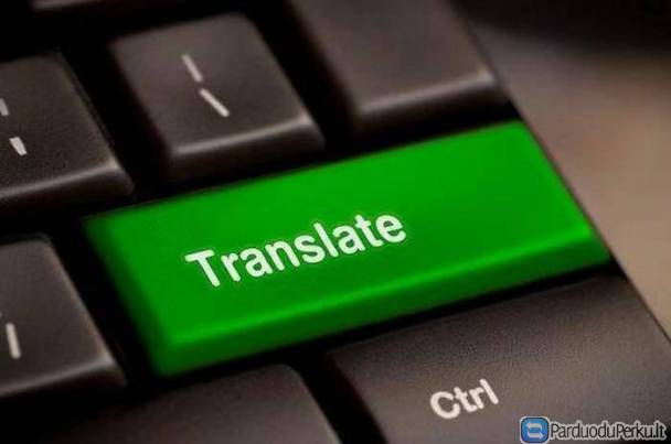 Vertimo paslaugos iš/į anglų bei rusų kalbas