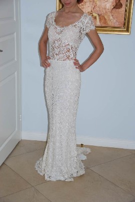 Vestuvinė A V (V.Simanavičiūtės)  suknelė