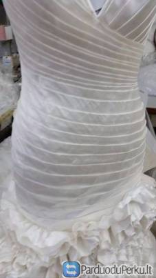 Vestuvine suknele naturalaus silko