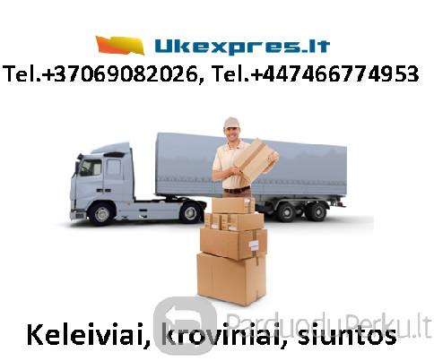 Vezame keleivius, siuntas, automobilius i Anglija, Skotija