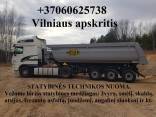 Vežame žvyrą,smėlį, skaldą, juodžemį, atsijas +37060625738 Vilnius
