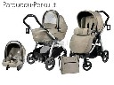 Vežimėlis 3 in 1 Peg perego Book Plus Completo (pilka važiuo