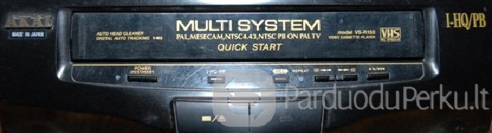 VHS, MC, CD pardavimas