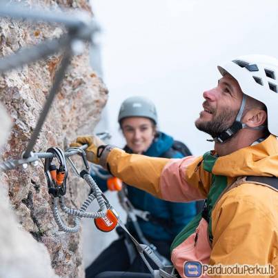 Via Ferrata įrangos nuoma - apraišai, savisaugos, šalmai www.turistinesprekes.lt