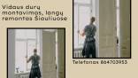 Vidaus durų montavimas Šiauliuose