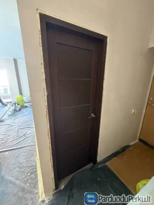 Vidaus durys - naturali wenge faneruotė